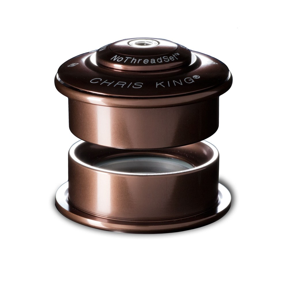 CHRIS KING 49mm InSet i4 Griplock Headset - Brown